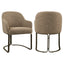 Richmond Interiors Dining Dining chair Hadley brown tweed fire retardant House of Isabella UK