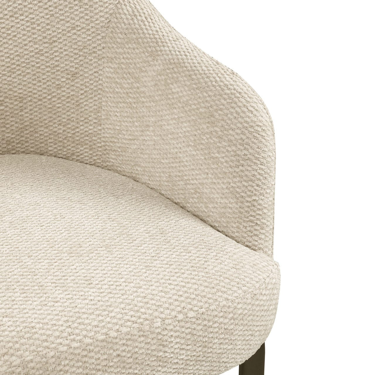 Richmond Interiors Dining Dining chair Hadley natural boldweave fire retardant House of Isabella UK