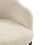 Richmond Interiors Dining Dining chair Hadley natural boldweave fire retardant House of Isabella UK