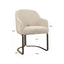 Richmond Interiors Dining Dining chair Hadley natural boldweave fire retardant House of Isabella UK