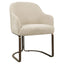 Richmond Interiors Dining Dining chair Hadley natural boldweave fire retardant House of Isabella UK