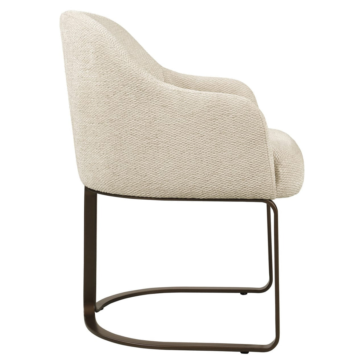Richmond Interiors Dining Dining chair Hadley natural boldweave fire retardant House of Isabella UK
