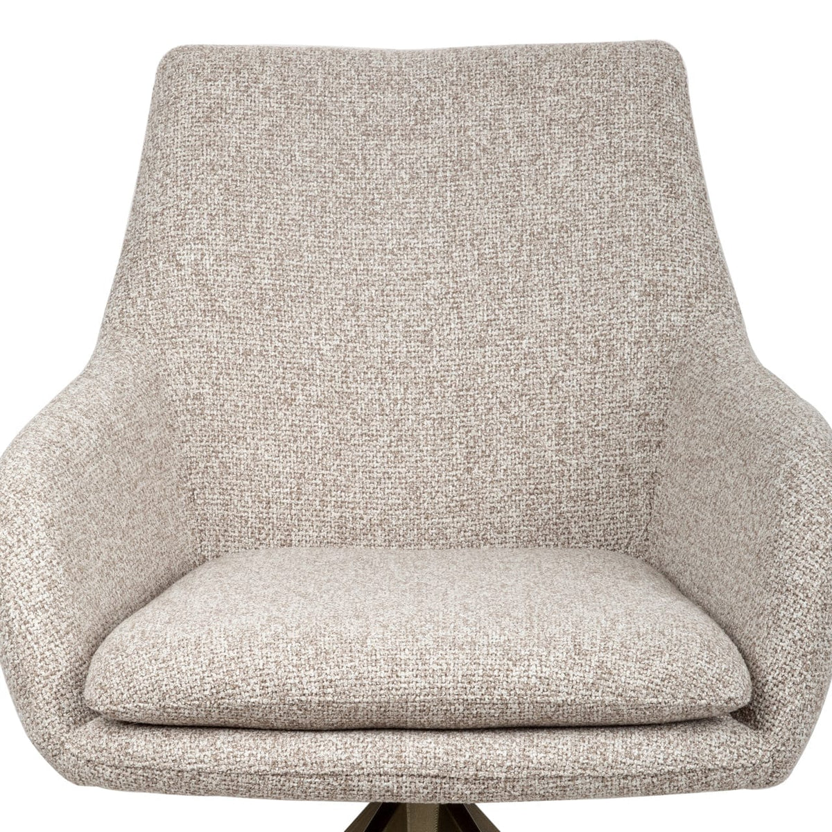 Richmond Interiors Dining Dining chair Lisonne cayenne brown swivel fire retardant House of Isabella UK