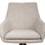 Richmond Interiors Dining Dining chair Lisonne cayenne brown swivel fire retardant House of Isabella UK