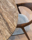 Richmond Interiors Dining Dining chair Mihara mocca fancy fire retardant House of Isabella UK