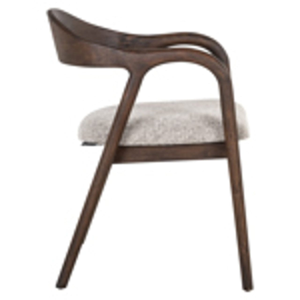 Richmond Interiors Dining Dining chair Mihara mocca fancy fire retardant House of Isabella UK