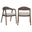 Richmond Interiors Dining Dining chair Mihara mocca fancy fire retardant House of Isabella UK