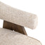 Richmond Interiors Dining Dining chair Mori cream tweed fire retardant House of Isabella UK