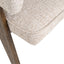 Richmond Interiors Dining Dining chair Mori cream tweed fire retardant House of Isabella UK
