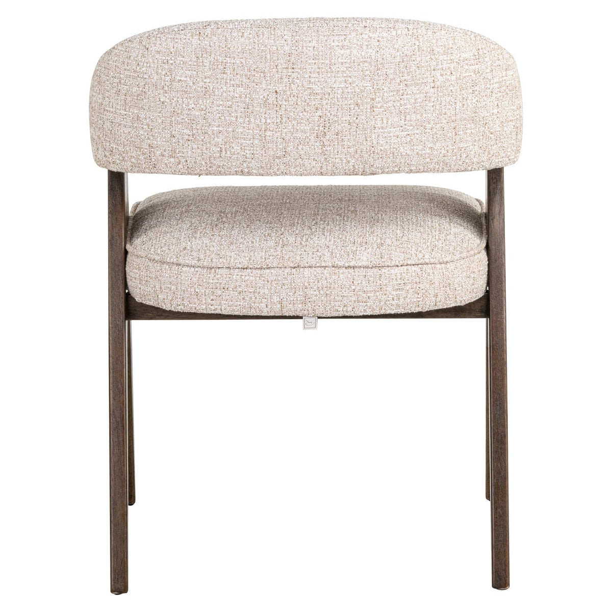 Richmond Interiors Dining Dining chair Mori cream tweed fire retardant House of Isabella UK