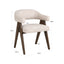 Richmond Interiors Dining Dining chair Mori cream tweed fire retardant House of Isabella UK