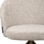 Richmond Interiors Dining Dining chair Zendaya cayenne brown swivel fire retardant House of Isabella UK