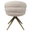 Richmond Interiors Dining Dining chair Zendaya cayenne brown swivel fire retardant House of Isabella UK