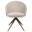 Richmond Interiors Dining Dining chair Zendaya cayenne brown swivel fire retardant House of Isabella UK