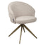 Richmond Interiors Dining Dining chair Zendaya cayenne brown swivel fire retardant House of Isabella UK