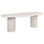 Richmond Interiors Dining Dining table Bloomstone white 230 House of Isabella UK
