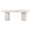 Richmond Interiors Dining Dining table Bloomstone white 230 House of Isabella UK