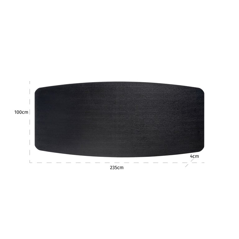 Dining table Bonvoy black 235 (Black).