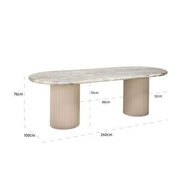 Richmond Interiors Dining Dining table Coronel House of Isabella UK