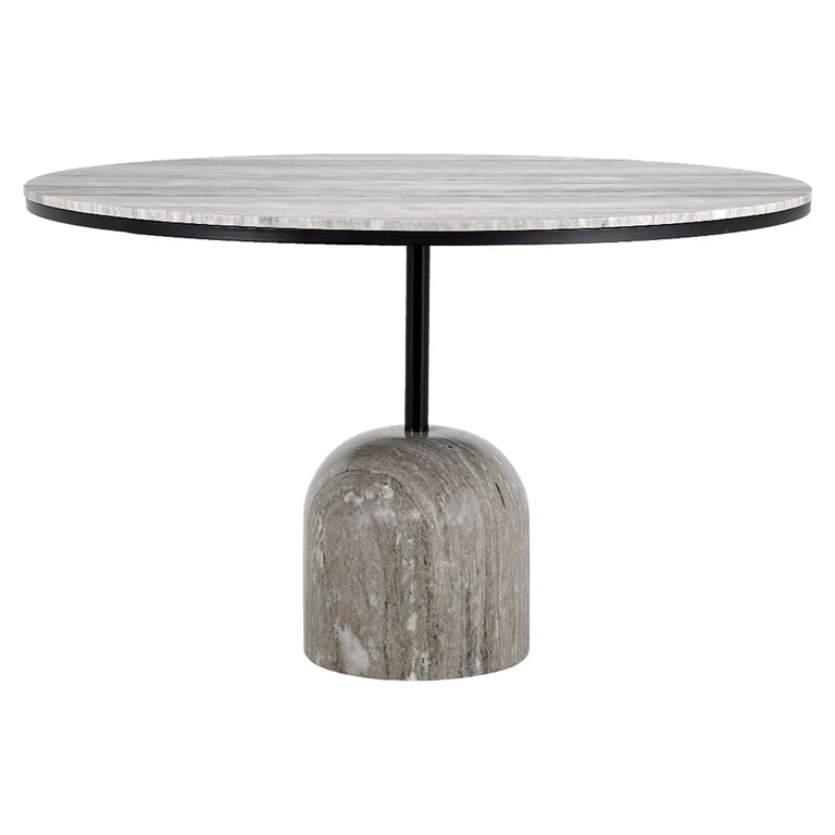 Dining table Duncan 120Ø (White).