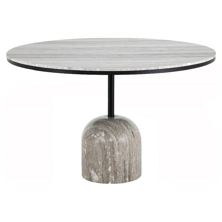 Dining table Duncan 120Ø (White).