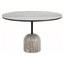 Dining table Duncan 120Ø (White).