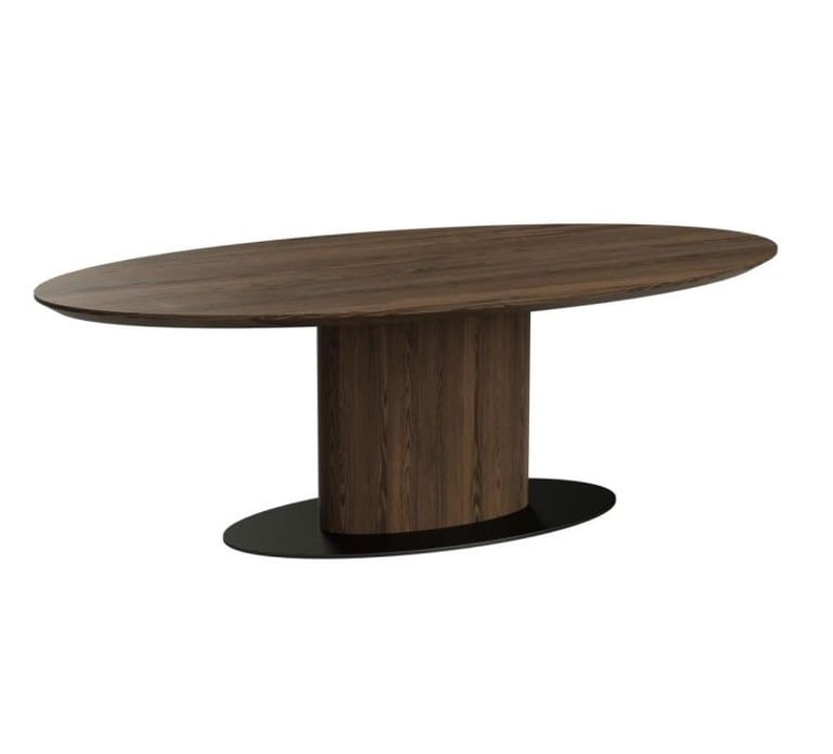 Dining table Gordon 300 brown (Brown).