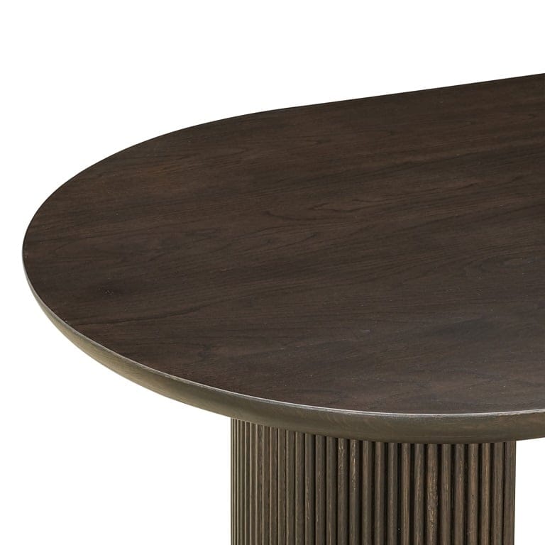 Dining table Kingston 240 brown (Brown).