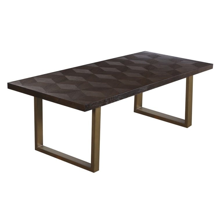 Dining table Luxor diamond 230 (Brown).