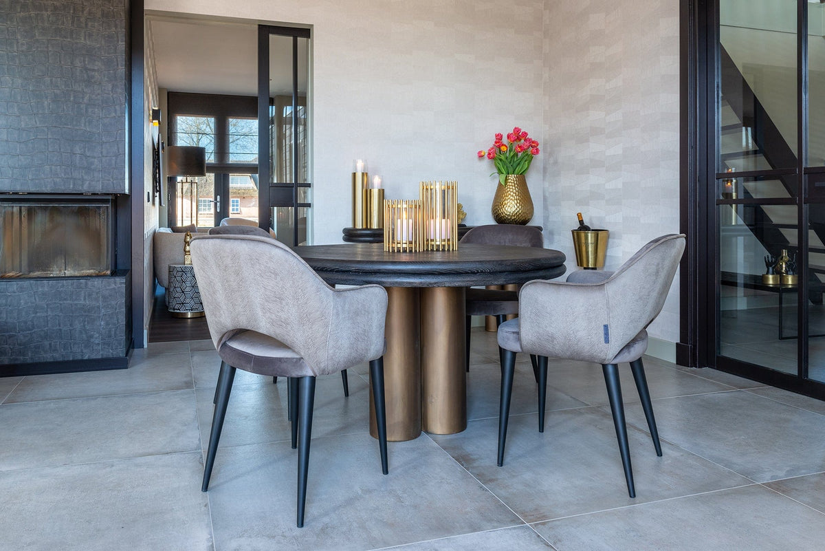 Richmond Interiors Dining Dining table Macaron 130Ø House of Isabella UK