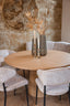 Richmond Interiors Dining Dining table Oakley 140Ø (Natural oak) House of Isabella UK