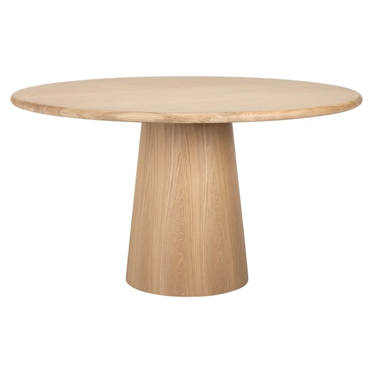 Dining table Oakley 140Ø (Natural oak).