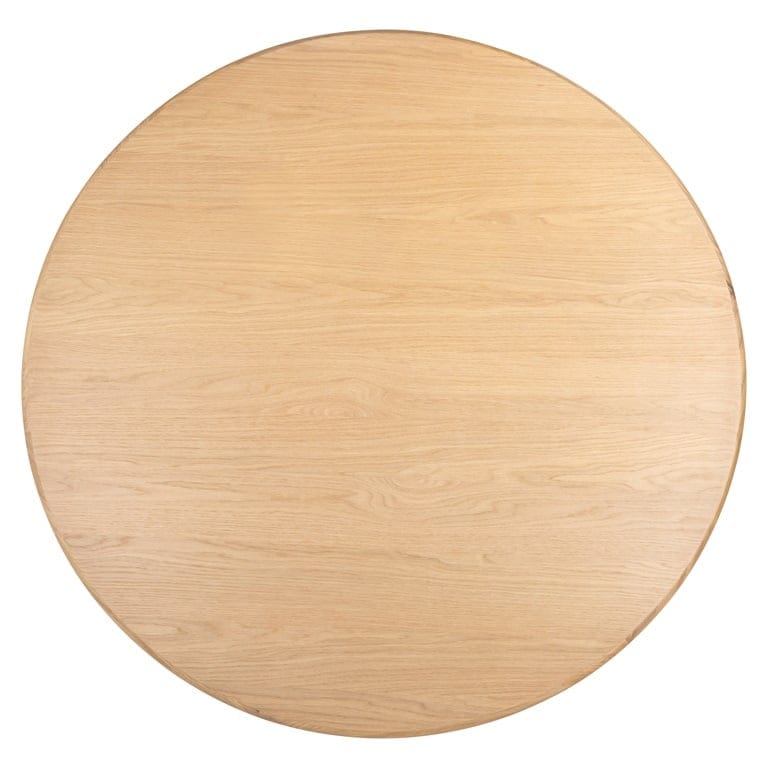 Dining table Oakley 140Ø (Natural oak).