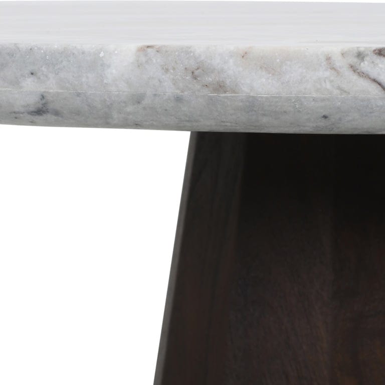 Richmond Interiors Dining Dining table Oberoy 130Ø (Brown) House of Isabella UK