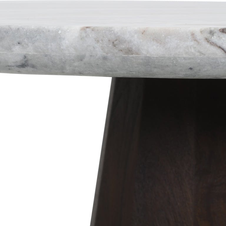 Richmond Interiors Dining Dining table Oberoy 130Ø (Brown) House of Isabella UK