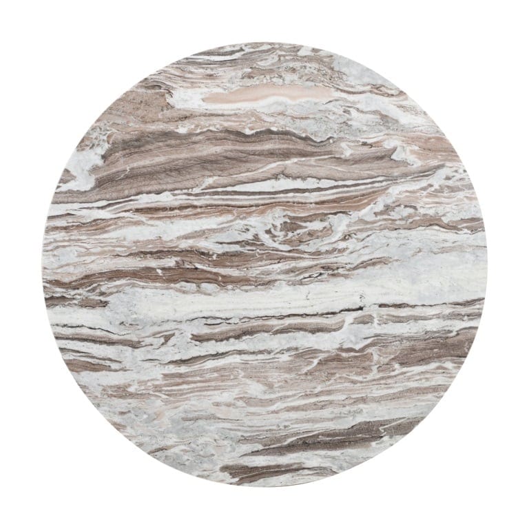 Richmond Interiors Dining Dining table Oberoy 130Ø (Brown) House of Isabella UK