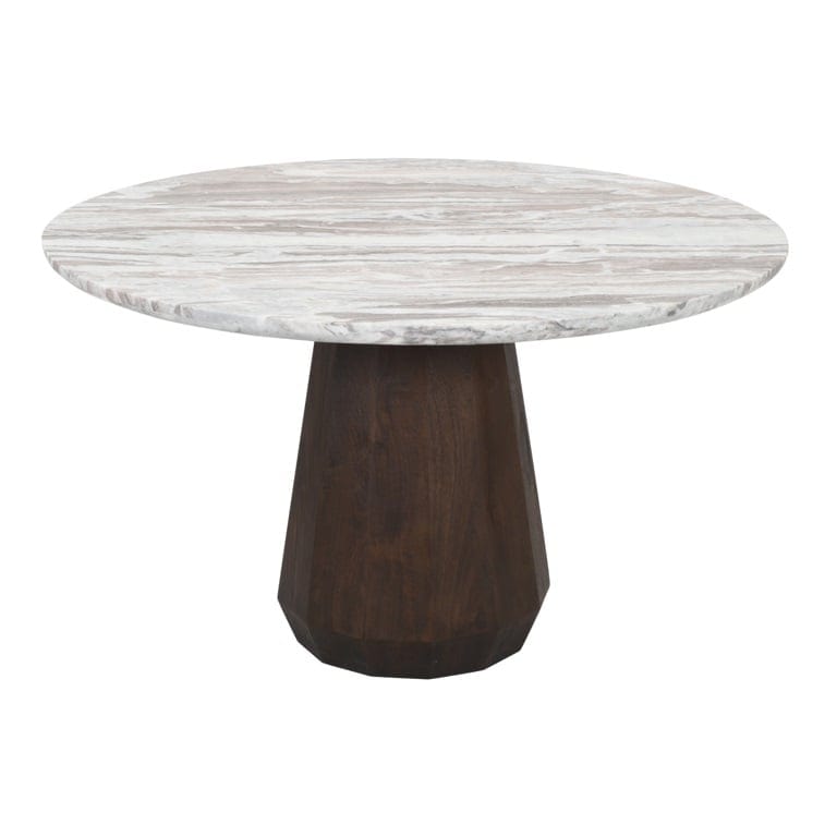 Richmond Interiors Dining Dining table Oberoy 130Ø (Brown) House of Isabella UK