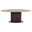 Richmond Interiors Dining Dining table Rasford dark brown oval 200 House of Isabella UK