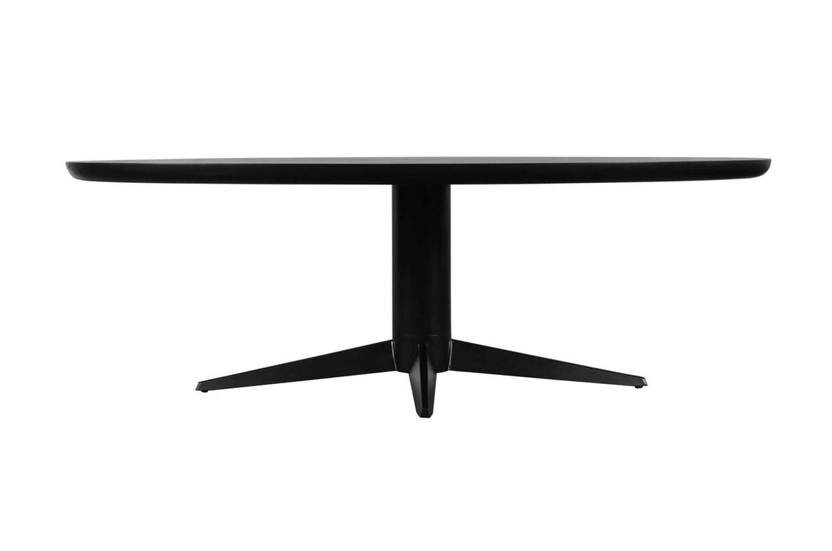Richmond Interiors Dining Dining table Rayford black oval 230 House of Isabella UK