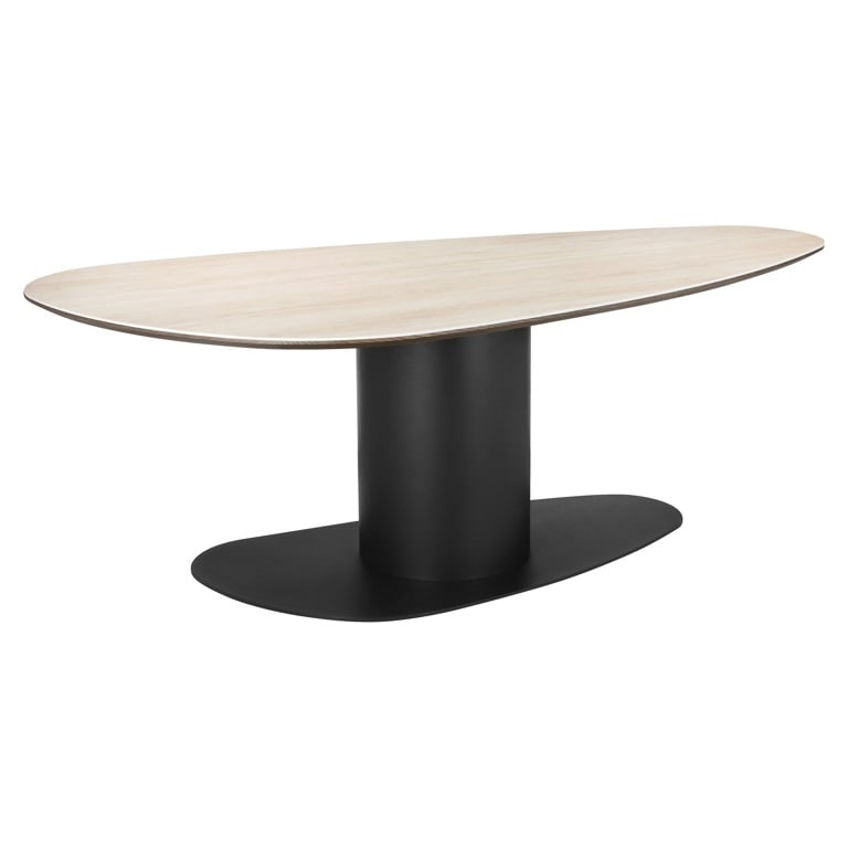 Dining table Ritz pebble 220 (Beige).