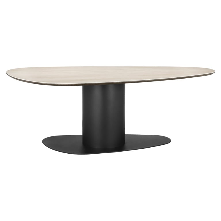 Dining table Ritz pebble 220 (Beige).