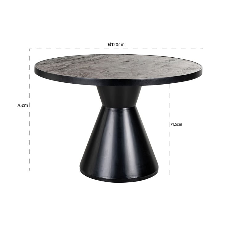 Dining table Russell 120Ø.