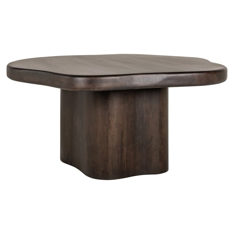 Dining table Sherman organic 152x152 (Brown).