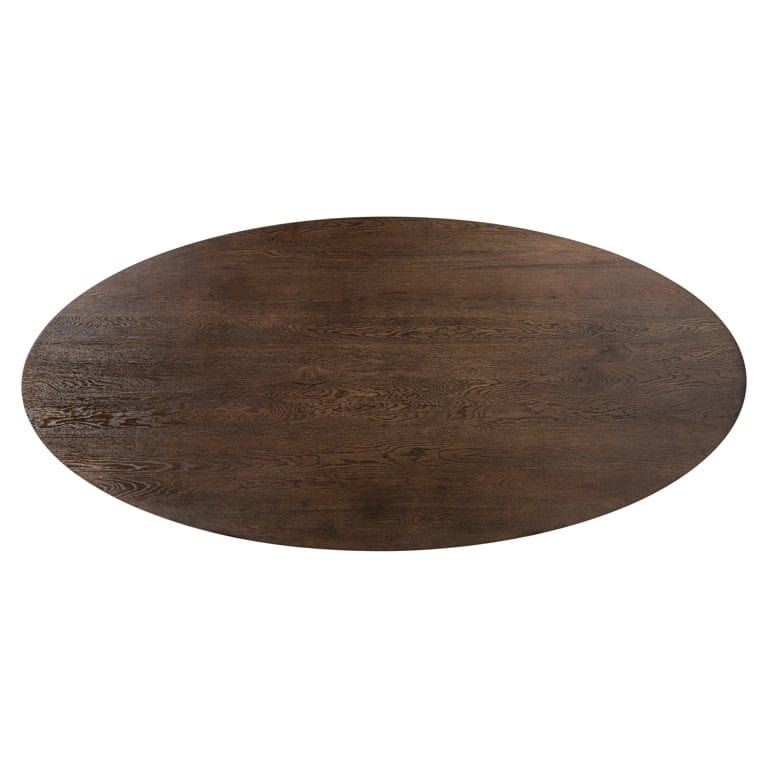 Richmond Interiors Dining Dining table Watson brown 300 incl. spider leg black (Dark brown) House of Isabella UK