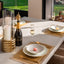 Richmond Interiors Dining Dining table Whitebone brass 235 (Verona Grey) House of Isabella UK