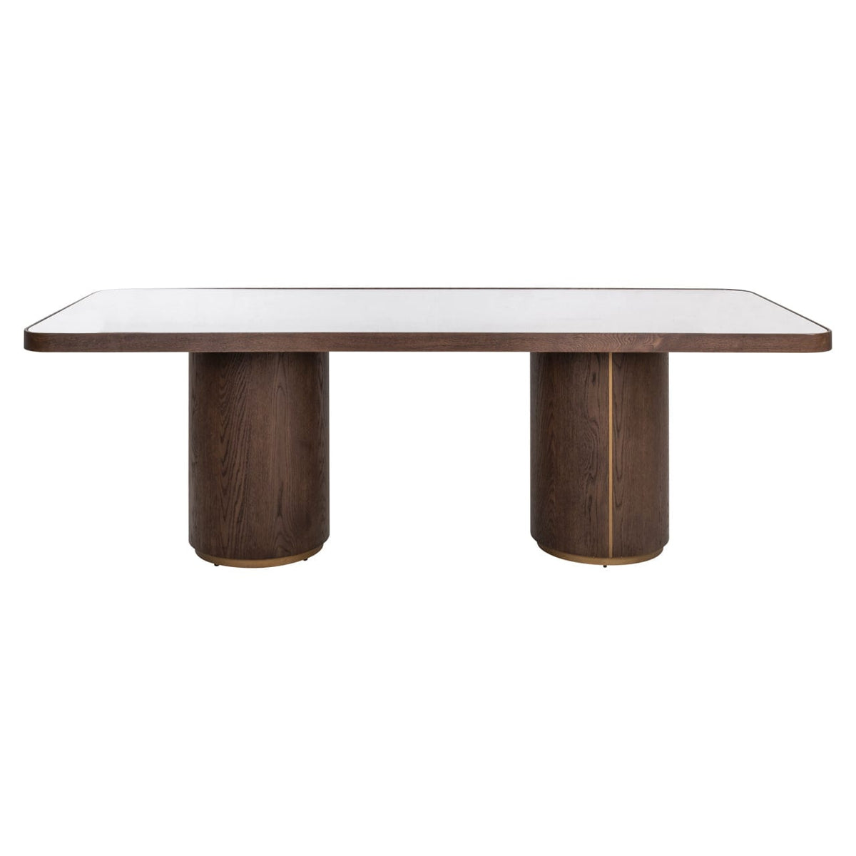 Richmond Interiors Dining Dining table Willox brown 235 including glass House of Isabella UK