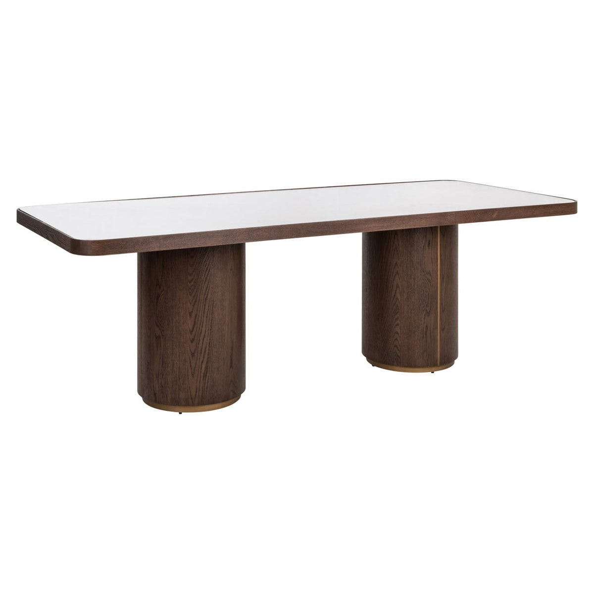 Richmond Interiors Dining Dining table Willox brown 235 including glass House of Isabella UK