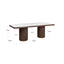 Richmond Interiors Dining Dining table Willox brown 235 including glass House of Isabella UK