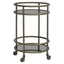 Richmond Interiors Dining Trolley Macallan brass antique House of Isabella UK