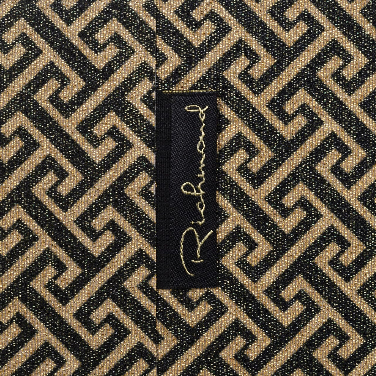 Richmond Interiors Lamp Shades Lampshade Geo black oval House of Isabella UK